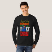 T-shirt Funny Student Kids Gift 100th Day Happy 100 Days O (Devant entier)