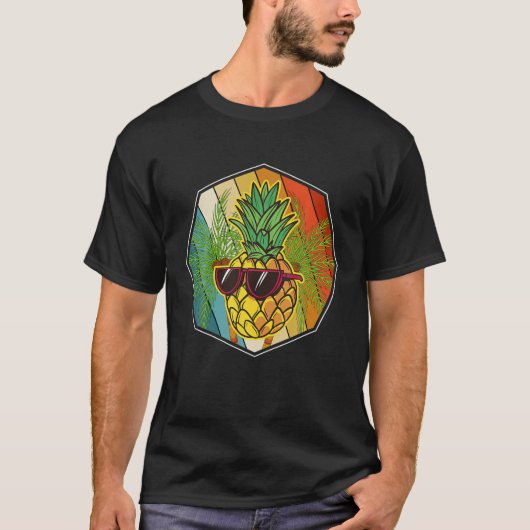 T-shirt Funny Sung Pineapple (Devant)