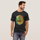 T-shirt Funny Sung Pineapple (Devant entier)
