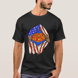 T-shirt Funny Super Assistant Principal Héros Job