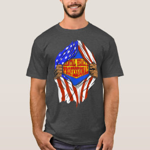 T-shirt Funny Super Mental Health Professionnel Héros Job1