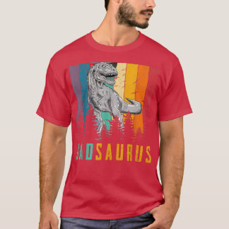T-shirt Funny T Re Dinosaur Dad Saurus Family Matching Fat