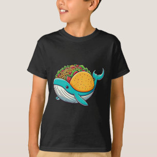 T-shirt Funny Tacos Baleine Océan Enfants Hommes Femmes Ci