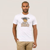 T-shirt Funny "Take It Easy Bro" Smiley Face (Devant entier)