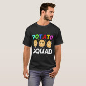 T-shirt Funny Tato Squad Vegetable Chip Eater French Fries (Devant entier)