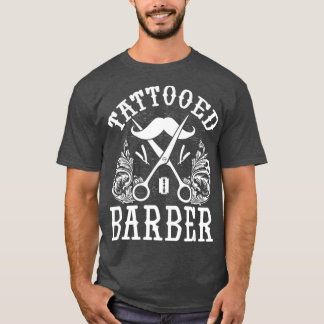 T-shirt Funny Tattooed Barber