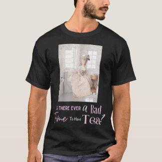 T-shirt funny tea drinker proper lady sitting on toilet 