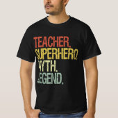 T-shirt Funny teacher  (Devant)