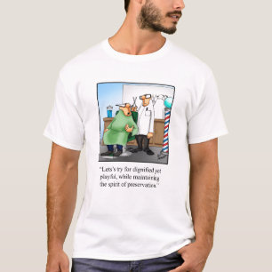 T-shirt Funny Tee - shirt de coupe-cheveux en barbier