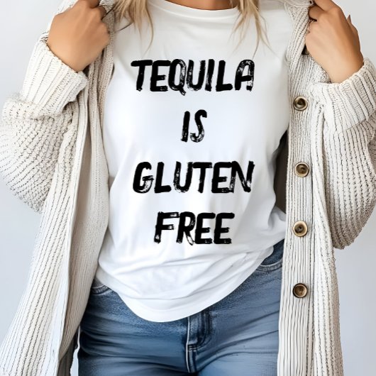T-shirt Funny Tequila est sans gluten