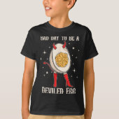 T-shirt Funny Thanksgiving Dinner Bad Day To Be A Deviled  (Devant)