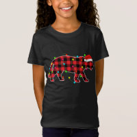 Funny Tiger sapin de Noël Rouge Plaid Animaux de N