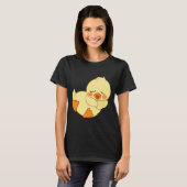 T-shirt Funny Tired As Duck I Love Cute Ducklings Quote Gi (Devant entier)