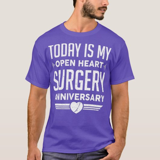 T-shirt Funny Today Is My Open Heart Surgery (Devant)