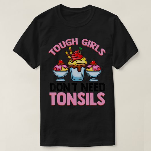 T-shirt Funny Tonsils Removal (Design devant)