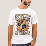 T-shirt Funny Top Chicken Rooster Farmyard Humor<br><div class="desc">Funny TOP Chicken – Doesn’t Peck, He Poses design for farm animal lovers with bold rooster attitude humor.
Perfect for barnyard fans, country lifestyle vibes, poultry enthusiast theme, rural comedy lovers.</div>