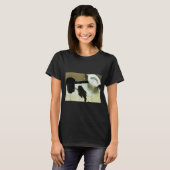 T-shirt Funny Trashed Panda Drunk Racoon (Devant entier)