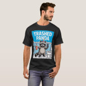 T-shirt Funny Trashed Panda Raccoon Gets Drunk 1ff512797a7 (Devant entier)