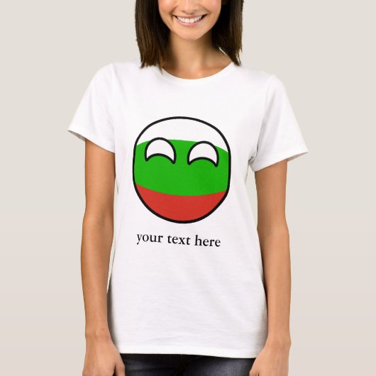 T-shirt Funny Trending Geeky Bulgarie Camptryball (Devant)