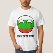 T-shirt Funny Trending Geeky Bulgarie Camptryball (Devant)