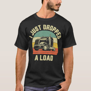 T-shirt Funny Trucker Big Rig Semi Trailer Conducteur de c