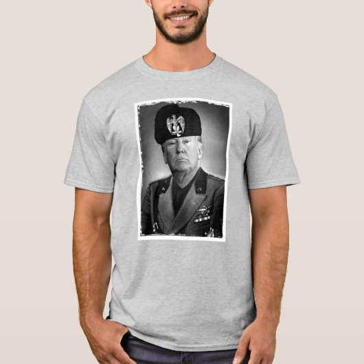 T-shirt Funny Trump et Il Duce (Devant)