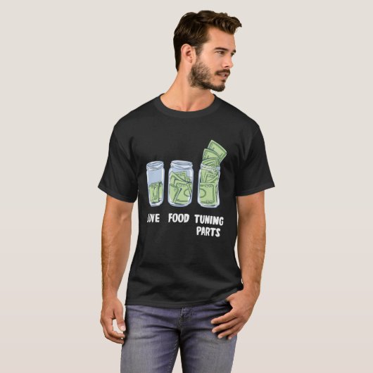 T-shirt Funny tunny Parts Money Bank (Devant entier)