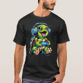 T-shirt Funny Turtle Gamer Gaming Turtles Video Game (Devant)