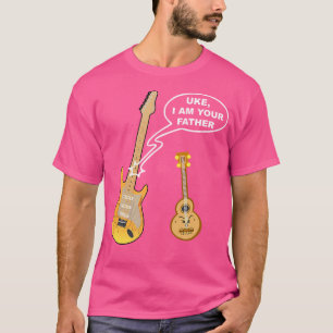 T-shirt Funny Ukulele Guitare T Shirt Uke Je Suis Ton Père