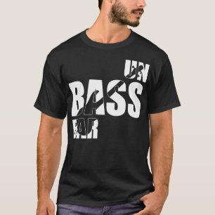 T-shirt Funny UNBASSBAR bassiste cadeau