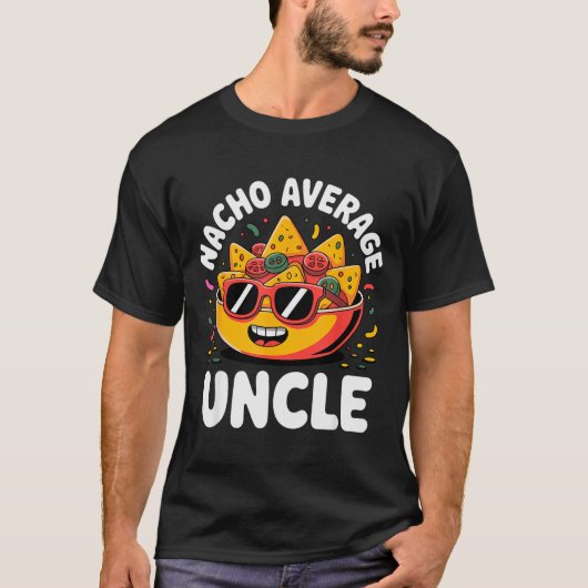 T-shirt Funny Uncle Design For Uncle Men First Time Uncle (Devant)