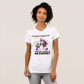 T-SHIRT FUNNY UNICORN (Devant entier)