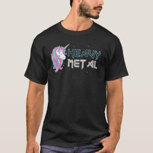 T-shirt Funny Unicorn Chemise Ironique Cool Unicorn Heavy