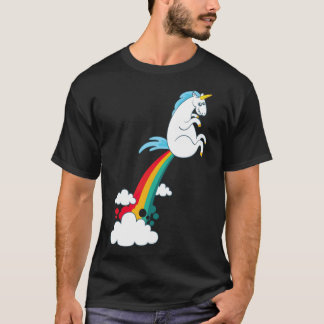 T-shirt funny unicorn rainbow fart unicorns couple 