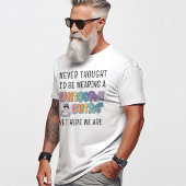 T-shirt Funny Unicorn Thème Anniversaire Fête Papa Hommes