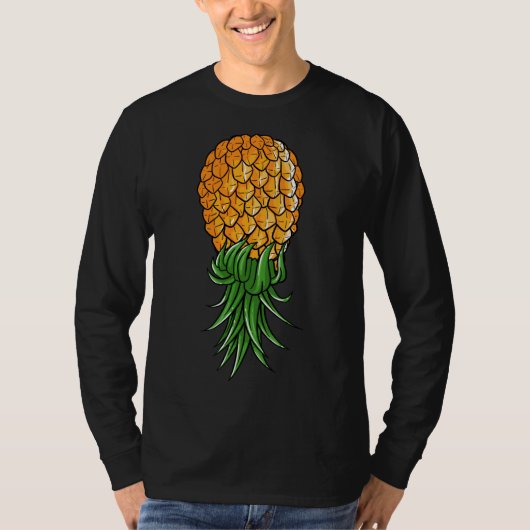 T-shirt Funny Upside Down (Devant)