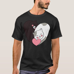 T-shirt Funny Valentines Day Chats Kitten Valentine Chat P