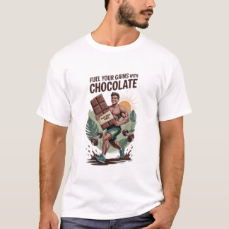 T-Shirt Funny Vegan "Alimentez Vos Gains avec du C