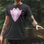 T-shirt Funny Veste Tuxedo Formelle Cravate rose<br><div class="desc">Cette conception a été créée par art numérique. Elle peut être personnalisée en choisissant l'option customiser plus loin. Contactez-moi à l'adresse colorflowcreations@gmail.com si vous souhaitez que ce design soit disponible sur un autre produit. Achetez ma peinture acrylique abstraite originale à vendre à www.etsy.com/shop/colorflowart. Voir d'autres de mes créations ou suivez-moi...</div>