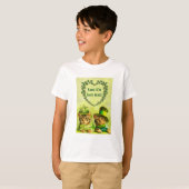 T-SHIRT FUNNY VIEILLE MODE ST.PATRICK'S DAS CHATS AVEC LE  (Devant entier)