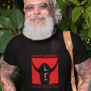 T-shirt Funny Viking Pirate Northman Norse Warrior
