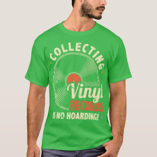 T-shirt Funny Vinyl Records