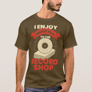 T-shirt Funny Vinyl Records Collecter Collector Cadeau
