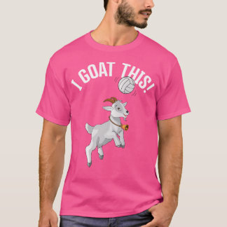 T-shirt Funny Volleyball je chèvre cette chèvre Lover voll