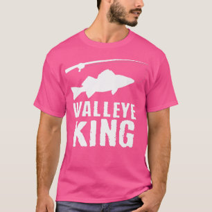 T-shirt Funny Walleye Graphic Pêcheur d'eau douce