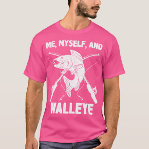 T-shirt Funny Walleye Pêcheur Pêcheur Pêcheur Dit Poisson