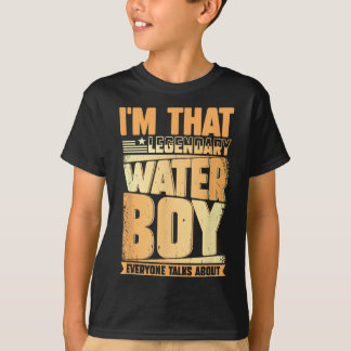 T-shirt Funny Waterboy Football Team Manager Hydration Spe