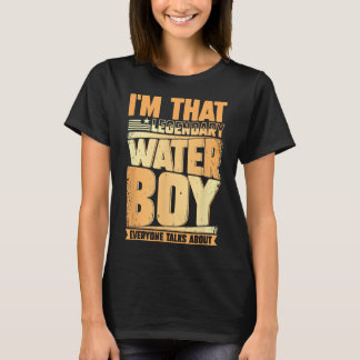 T-shirt Funny Waterboy Football Team Manager Hydration Spe