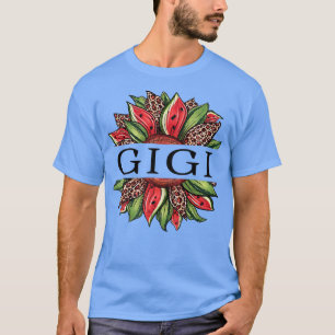T-shirt Funny Watermelon Sunflower Gigi National Watermelo