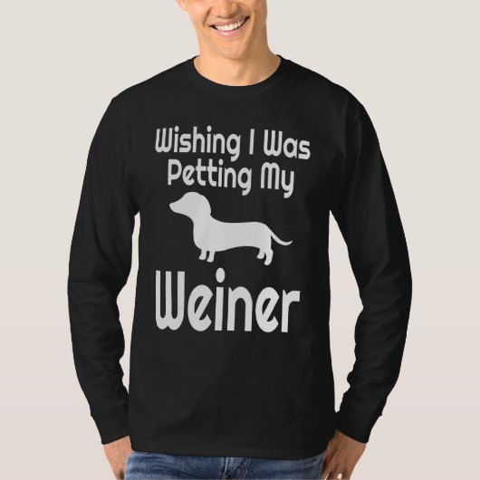 T-shirt Funny Weiner Chien Maman Dachshund Papa Animal Ani (Devant)
